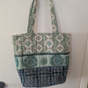 PRANA Bhakti Quilted Embroidered Tote